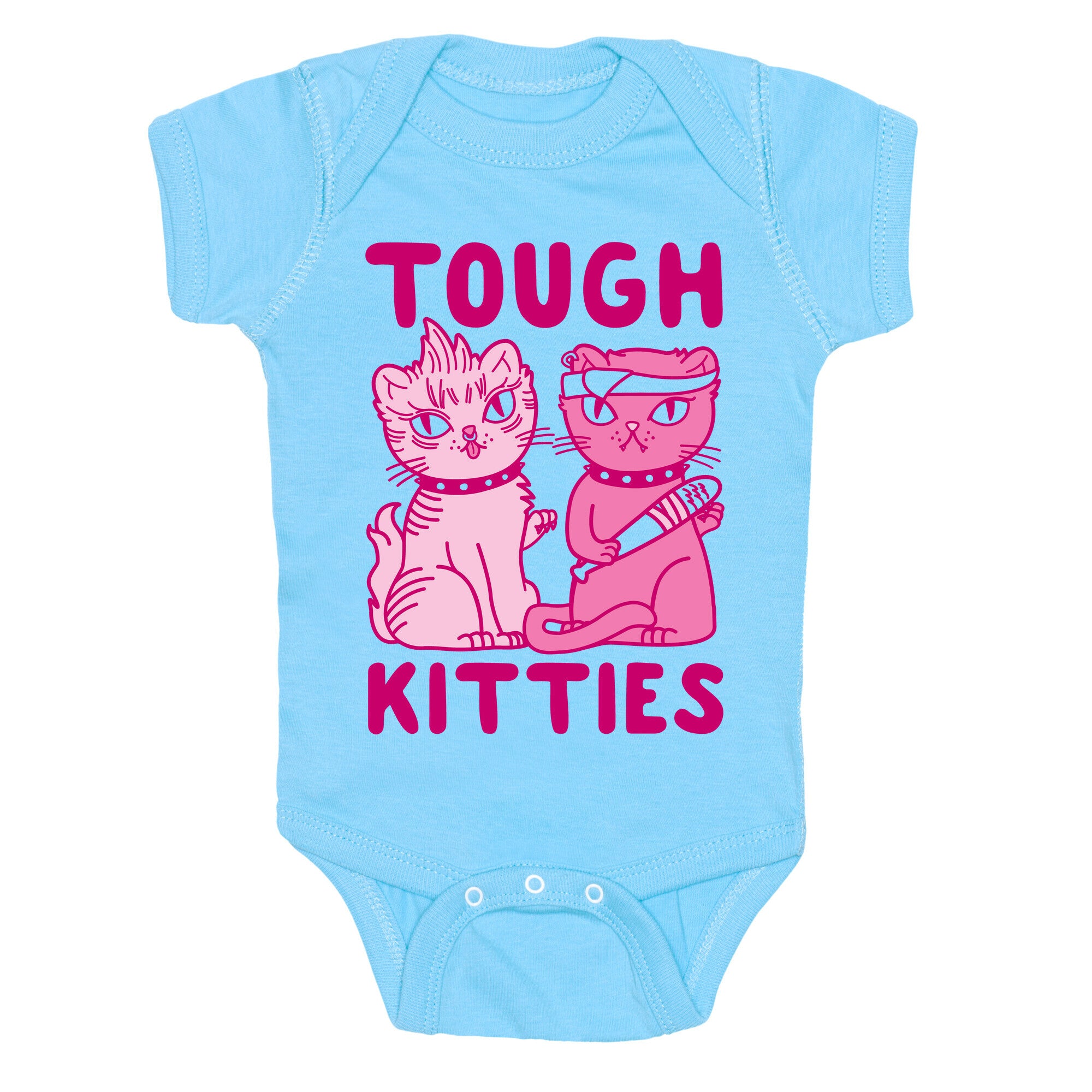 Tough Kitties Baby One Piece
